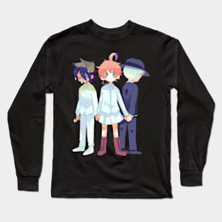 Cute Trio The Promised Neverland Long Sleeve T-Shirt